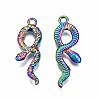 Rainbow Color Alloy Pendants PALLOY-N163-117-NR-3