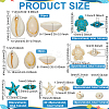 Ocean Theme DIY Jewelry Making Kits DIY-FH0008-65-2