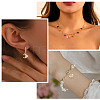 12Pcs 6 Style Brass Micro Pave Clear Cubic Zirconia Charms KK-FW0001-11-9