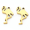PVD Vacuum Plating 304 Stainless Steel Pendants LS-STAS-N092-36G-2