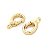 Brass Spring Gate Rings KK-J301-14G-01-2
