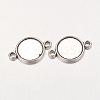 Alloy Cabochon Connector Settings LS-PALLOY-A13117-AS-RS-2