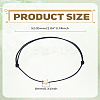 1Pc Adjustable Waxed Cord Bracelets BJEW-LP0002-41A-2