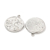 304 Stainless Steel Pendants STAS-L278-025P-2