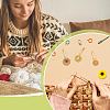 34Pcs Sunflower DIY Knitting Tool Sets HJEW-AB00701-6