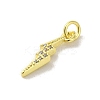 Brass Micro Pave Cubic Zirconia Pendants KK-M283-29A-01-2