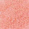 Luminous Glow in the Dark Transparent Glass Round Beads GLAA-F124-B04-3