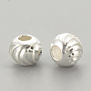 925 Sterling Silver Beads X-STER-S002-16-4mm-2