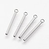 Tarnish Resistant 304 Stainless Steel Pendants STAS-F041-51-1