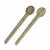 Tibetan Style Alloy Cabochon Setting LS-TIBE-R001-01AB-1