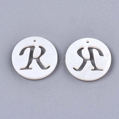 Natural Freshwater Shell Charms X-SHEL-S276-119R-1