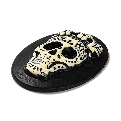Halloween Opaque Resin Cabochons LS-CRES-F023-01-1