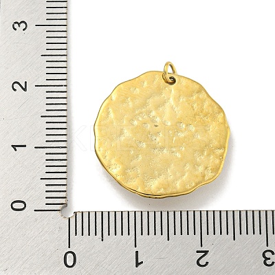 Real 18K Gold Plated PVD Vacuum Plating 304 Stainless Steel Pendants STAS-L278-003G-05-1