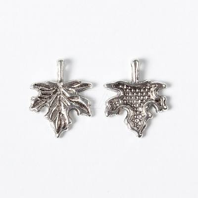 Autumn Theme Tibetan Style Alloy Pendants LF0188Y-1