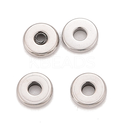 Non-Tarnish 304 Stainless Steel Spacer Beads STAS-F136-02P-1