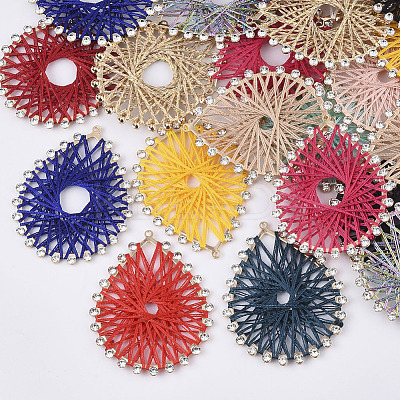 Polyester Woven Big Pendants X-WOVE-T013-002-1
