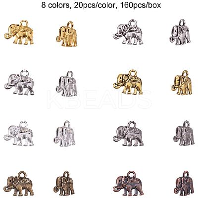 Metal Alloy Charms PALLOY-PH0001-30-1