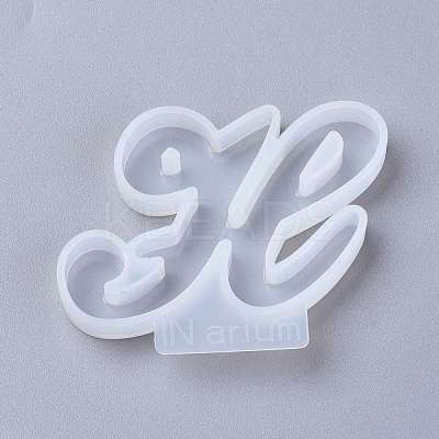 Letter DIY Silicone Molds DIY-I034-08H-1