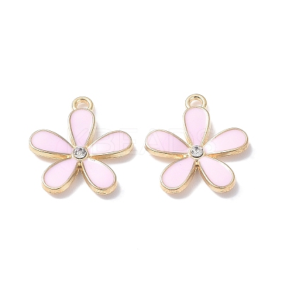 Alloy Enamel Pendants ENAM-O049-02G-1
