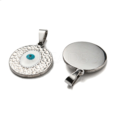 304 Stainless Steel Pendants STAS-C078-01P-1
