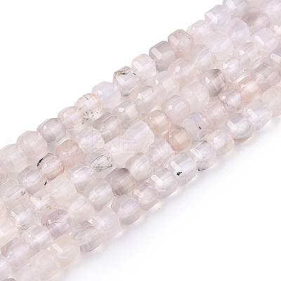 Natural White Agate Beads Strands G-T138-211A-1