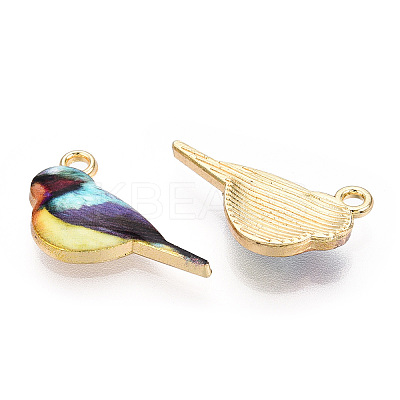 Printed Alloy Pendants ENAM-N056-205A-1