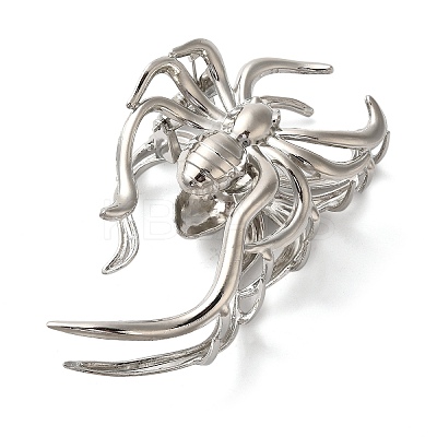 Halloween Alloy Claw Hair Clips for Women Girls AJEW-A056-06D-P-1
