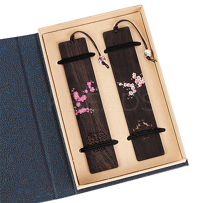 Rectangle Wood Bookmark OFST-WH0002-19-1