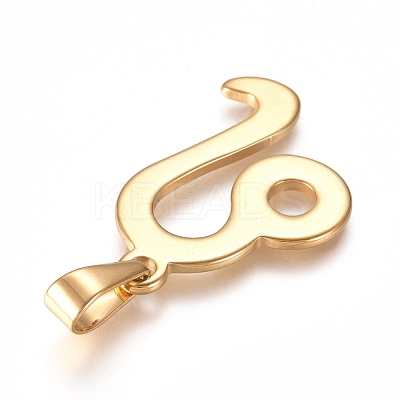 304 Stainless Steel Pendants STAS-L210-06D-G-1
