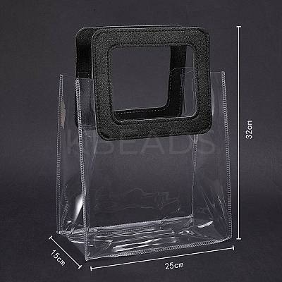 2 Colors PVC Laser Transparent Bag ABAG-SZ0001-06B-1