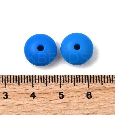 Rondelle Silicone Focal Beads SI-JX0041A-26-1