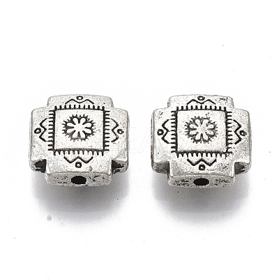 Tibetan Style Alloy Beads TIBE-S320-130AS-LF-1