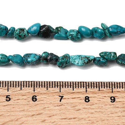 Natural HuBei Turquoise Bead Strands G-H345-A01-05-1