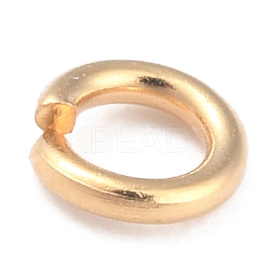 Rack PlatingBrass Open Jump Rings KK-O139-18I-G-1