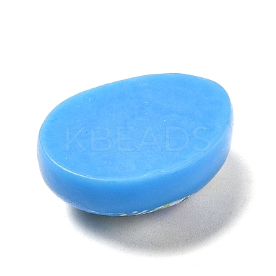 Easter Cartoon Opaque Resin Cabochons X-RESI-Q223-02B-1