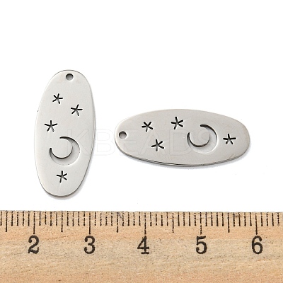 Non-Tarnish 316L Surgical Stainless Steel Pendants STAS-K280-06B-P-1