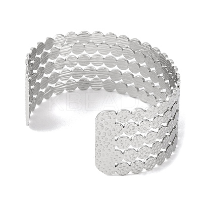 304 Stainless Steel Bangles for Women BJEW-B104-06P-1