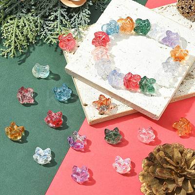 100Pcs Handmade Lampwork Beads LAMP-CJ0001-82-1