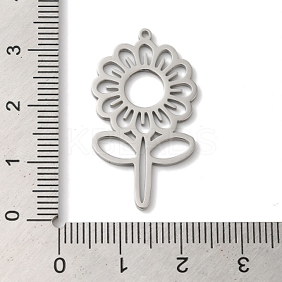 Non-Tarnish 304 Stainless Steel Pendants LS-STAS-U010-20P-1