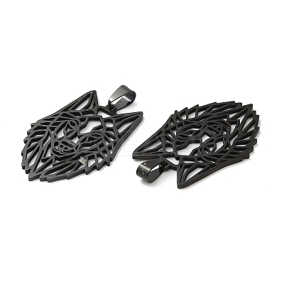 201 Stainless Steel Pendants STAS-Q245-01EB-1