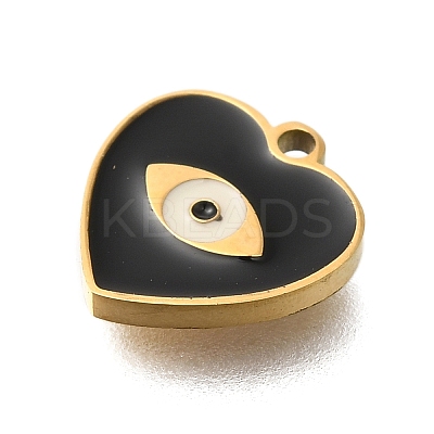 PVD Vacuum Plating 201 Stainless Steel Charms STAS-C111-15D-1