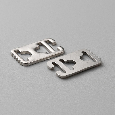 Zinc Alloy Ribbon Crimp Ends DIY-WH0430-053P-1