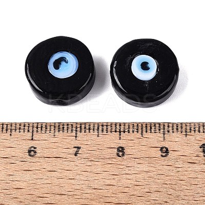 Handmade Evil Eye Lampwork Beads LAMP-N040-01F-1