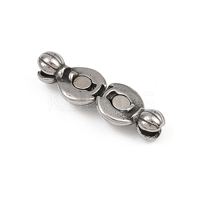 316 Surgical Stainless Steel Magnetic Clasps STAS-Z165-10AS-10-1