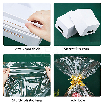 Kraft Paper Gift Storage Boxes CON-WH0095-164A-1