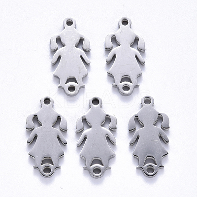 Tarnish Resistant 201 Stainless Steel Links Connectors STAS-S114-31-1