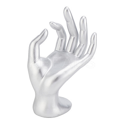 Resin Mannequin Hand Jewelry Display Holder Stands RDIS-WH0009-015A-1