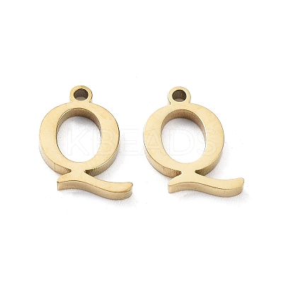 304 Stainless Steel Charms STAS-M327-01G-Q-1