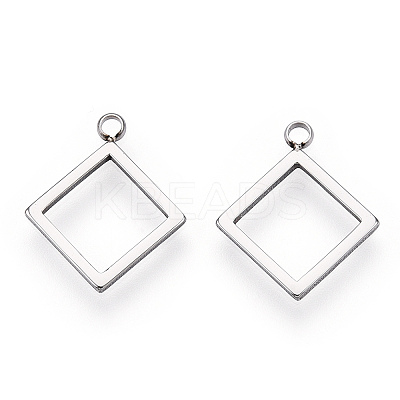 Non-Tarnish 304 Stainless Steel Pendants LS-STAS-T064-28P-1
