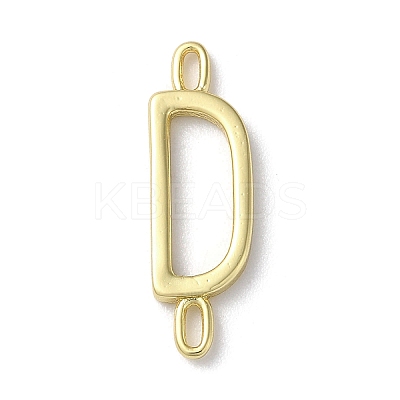 Rack Plating Brass Connector Charms KK-P245-07G-D-1